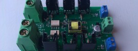 high-side mosfet switching board