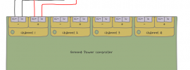 charge controller wiring batteries to external device